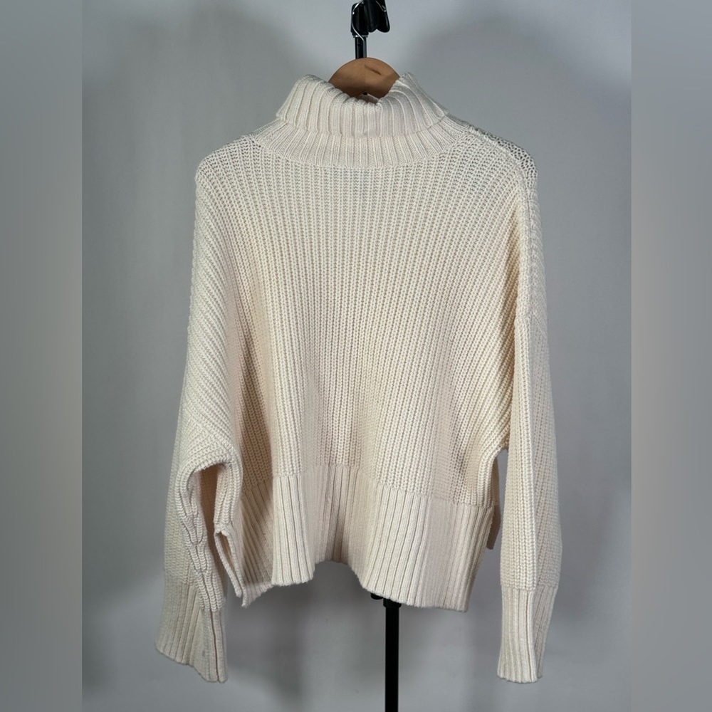 New Madewell Wide Rib Turtleneck Sweater - Picture 6 of 6